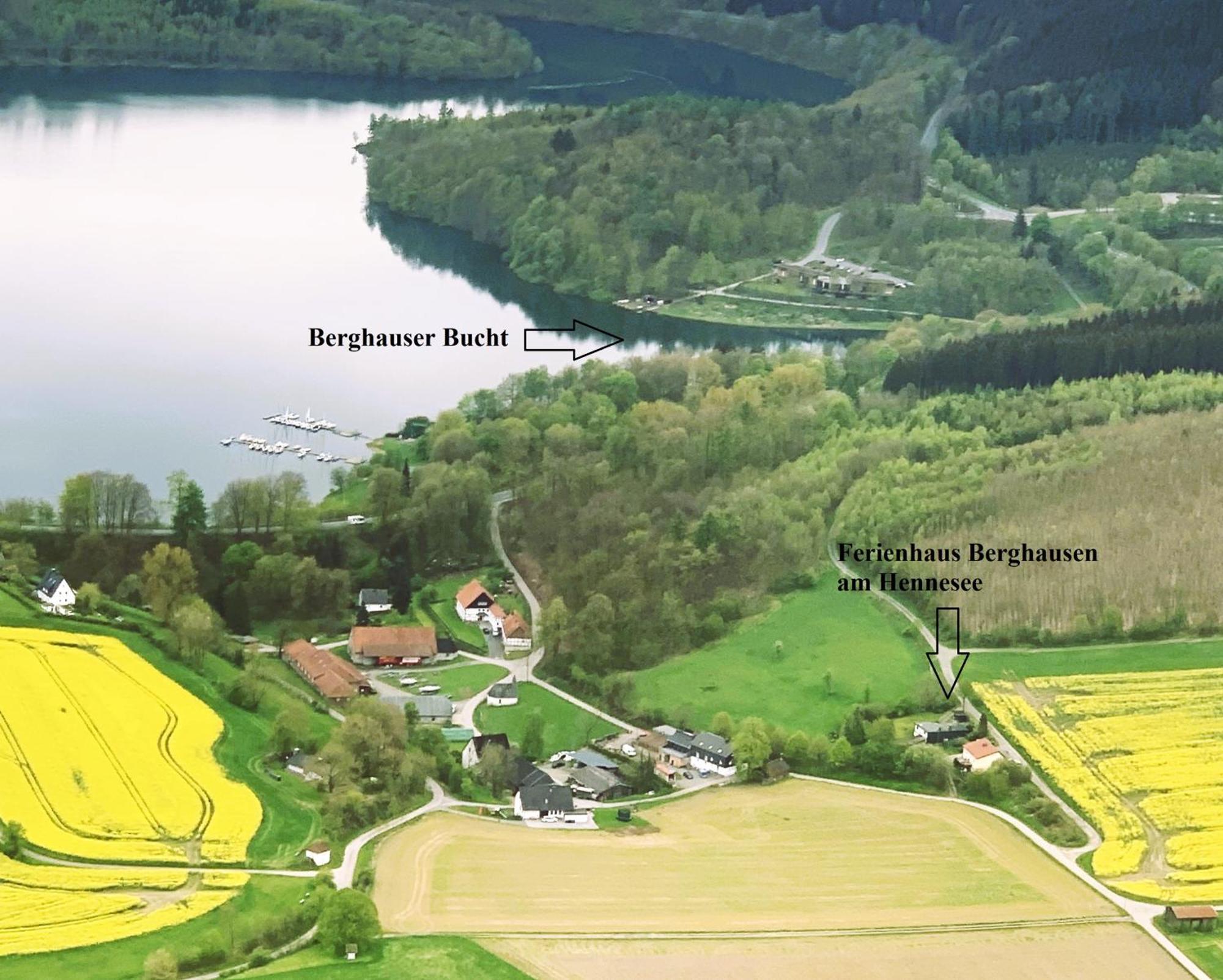Ferienhaus Berghausen Am Hennesee Мешеде Экстерьер фото